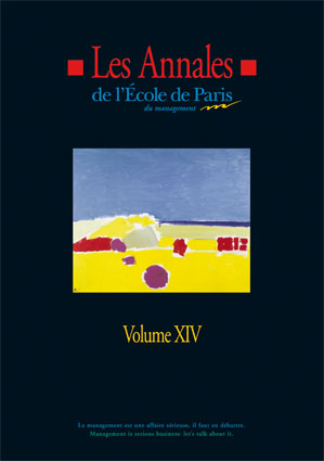 Couverture Les Annales de l'École de Paris du management - Volume 14