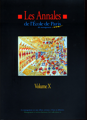 Couverture Les Annales de l'École de Paris du management - Volume 10
