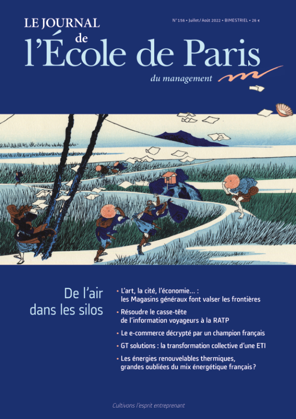Couverture Le Journal de L'École de Paris du management N°156