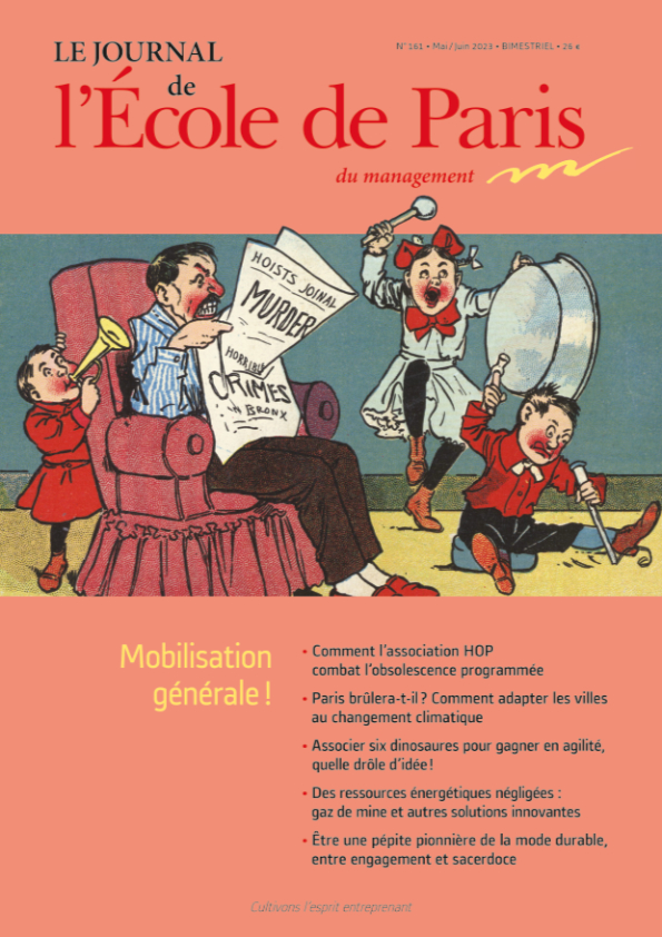Couverture Le Journal de L'École de Paris du management N°161