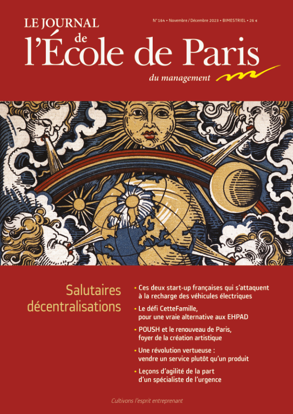 Couverture Le Journal de L'École de Paris du management N°164