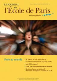 Couverture Journal de L'École de Paris du management N°109