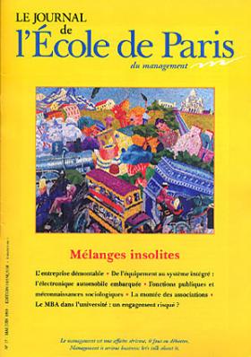 Le Journal de l'École de Paris - Mai/juin 1999