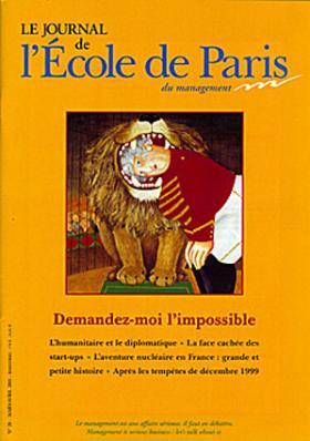 Le Journal de l'École de Paris - Mars/avril 2001