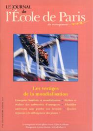 Couverture Journal de L'École de Paris du management N°42