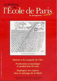 Couverture Journal de L'École de Paris du management N°4