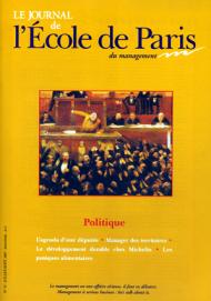Couverture Journal de L'École de Paris du management N°54