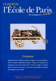 Couverture Journal de L'École de Paris du management N°57