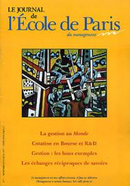 Couverture Journal de L'École de Paris du management N°7