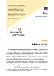 Couverture ETI conquérantes – Épisode 1 : Se distinguer par l'offre