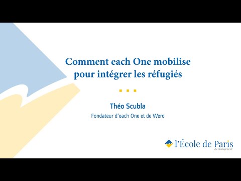 Aperçu vidéo Comment each One mobilise pour intégrer les réfugiés